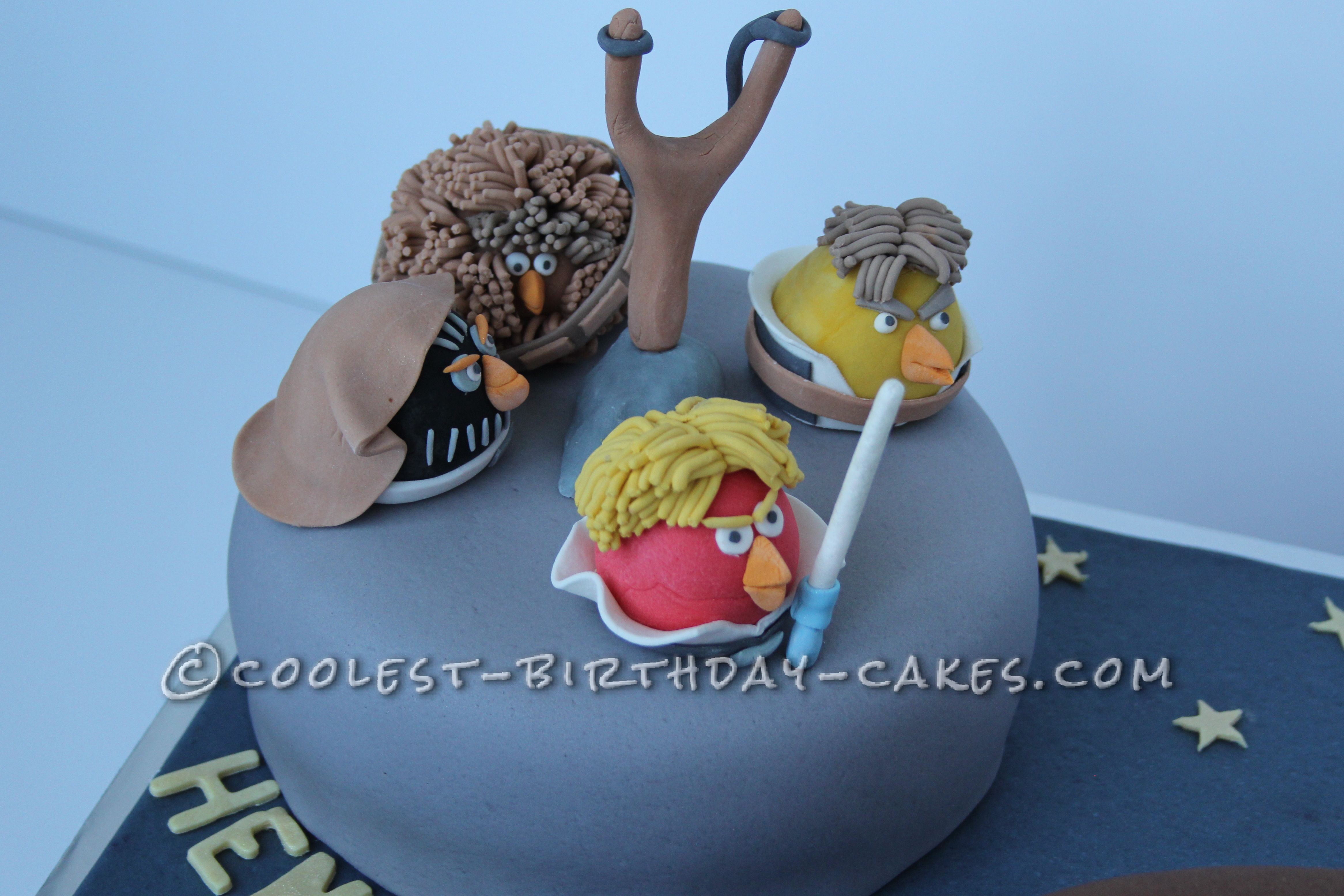 Coolest Angry Birds Star Wars Cake
