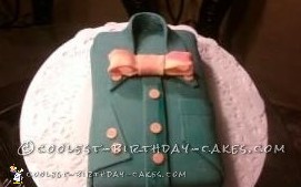 Coolest Bow Tie Shirt Cake