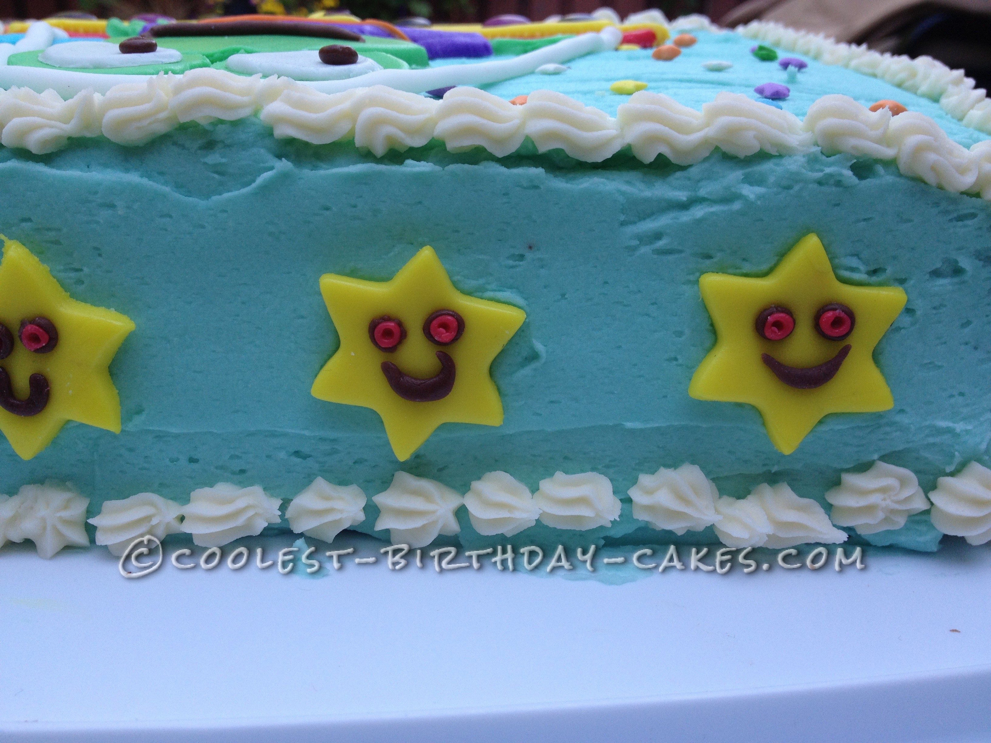 Coolest Alien Birthday Cake
