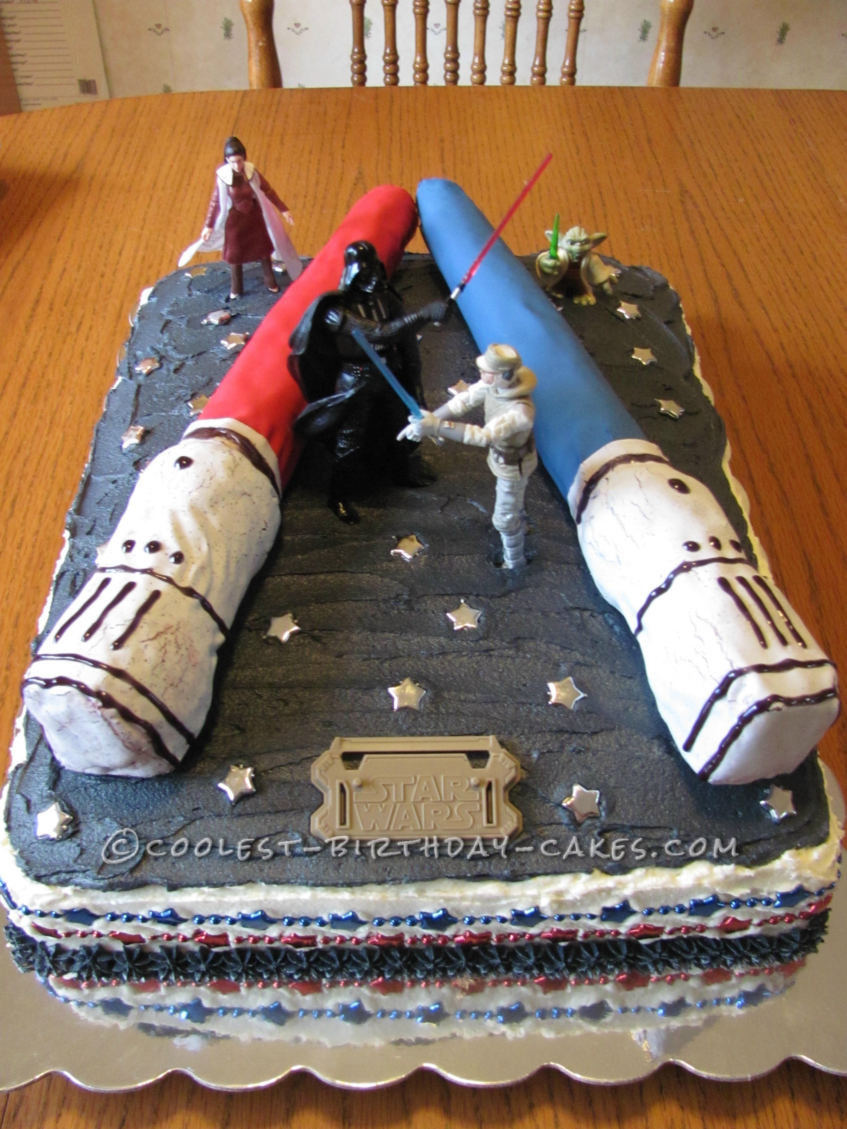 Coolest "May the Force Be With You" Birthday Cake