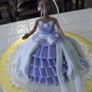 Coolest Princess Barbie Cake