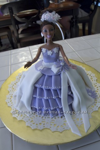 Coolest Princess Barbie Cake