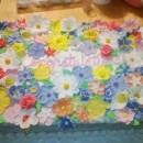 Coolest Spring Flower Cake