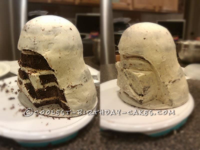 Coolest Darth Vader Helmet Cake