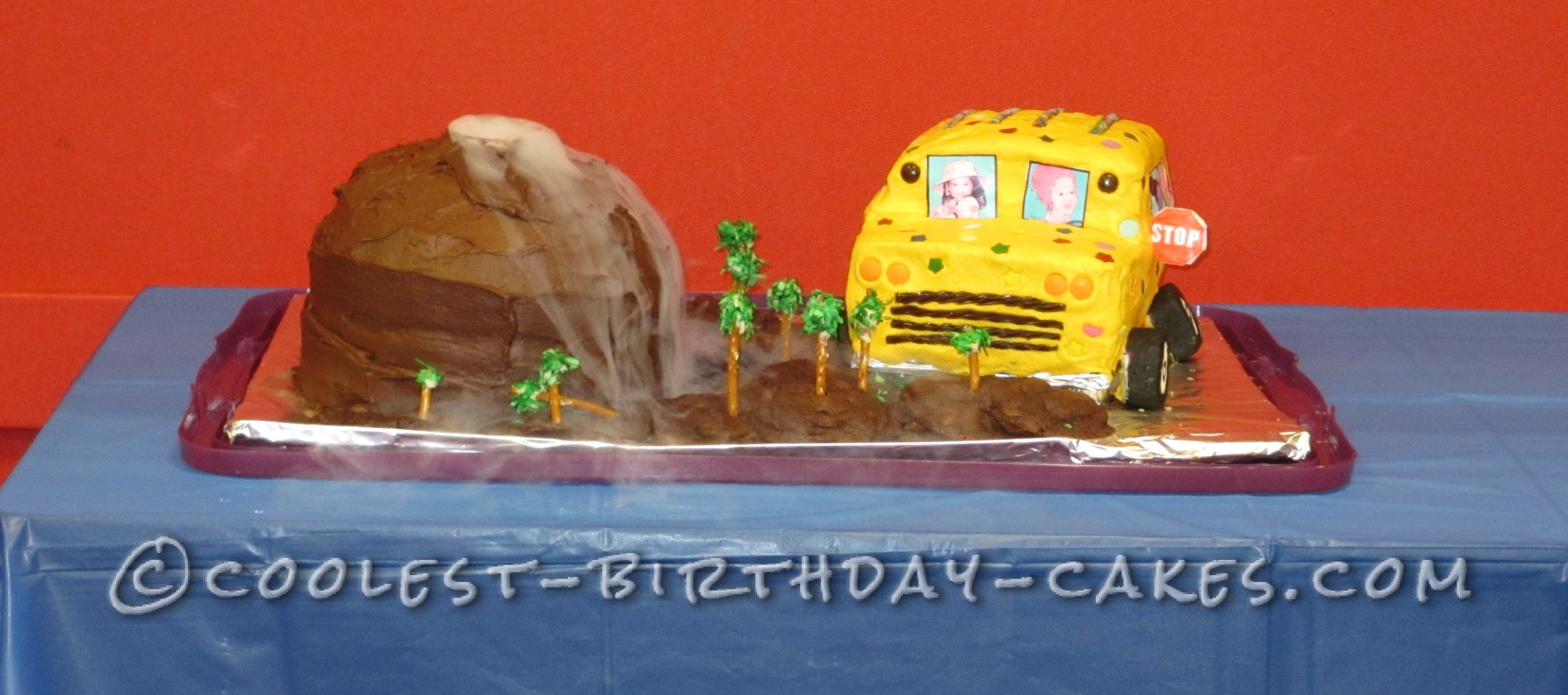 Magic School Bus Blows It's Top Cake