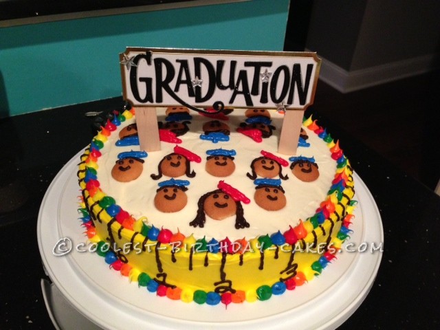 Coolest Preschool Graduation Cake