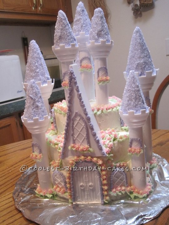 Pretty Princess Castle Cake