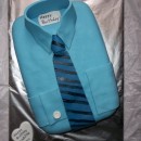 Coolest Shirt Cake With Inter FC Tie