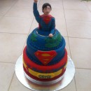 Coolest Superman Birthday Cake