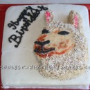 Coolest Llama Birthday Cake