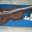 Coolest Violin Birthday Cake