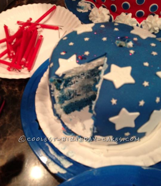 Coolest 4th of July Birthday Bash Cake