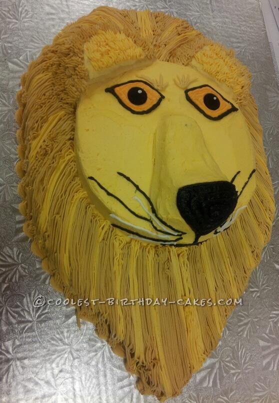 Coolest Leo the Lion Birthday Cake