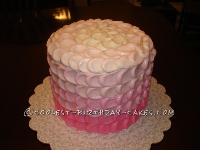 Coolest Ombre Birthday Cake