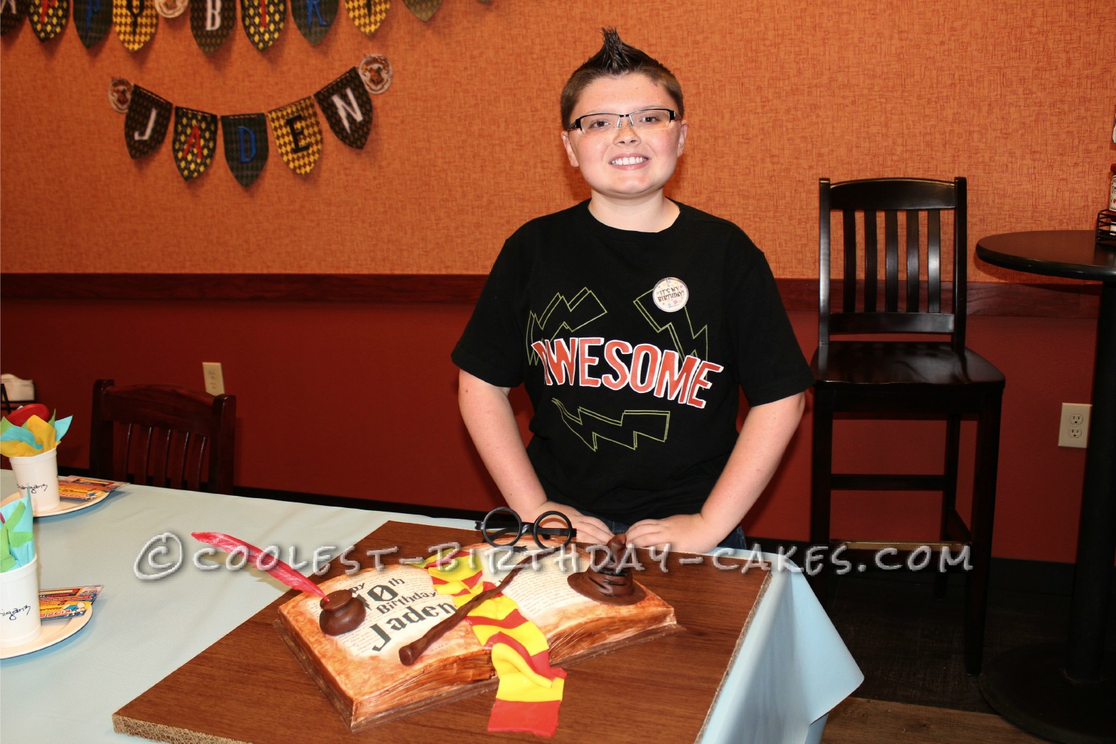 Harry Potter and the Sorcerer's Stone Birthday Cake