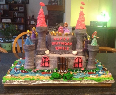 Princess Castle Cake