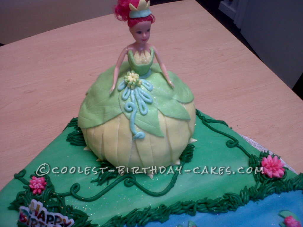 Coolest Princess and the Frog Birthday Cake
