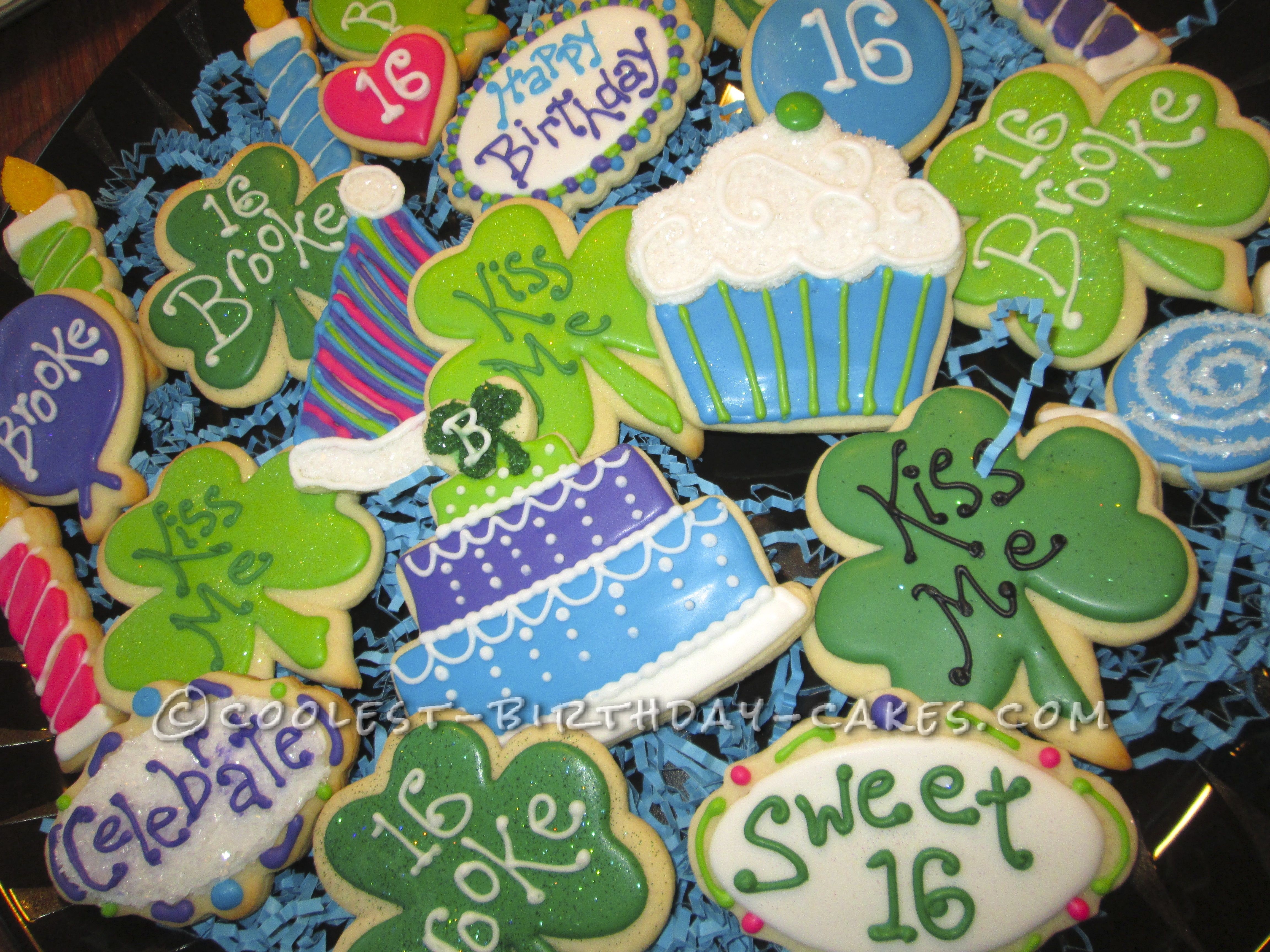 Who's Sweet 16 on St. Paddy's Day Cake
