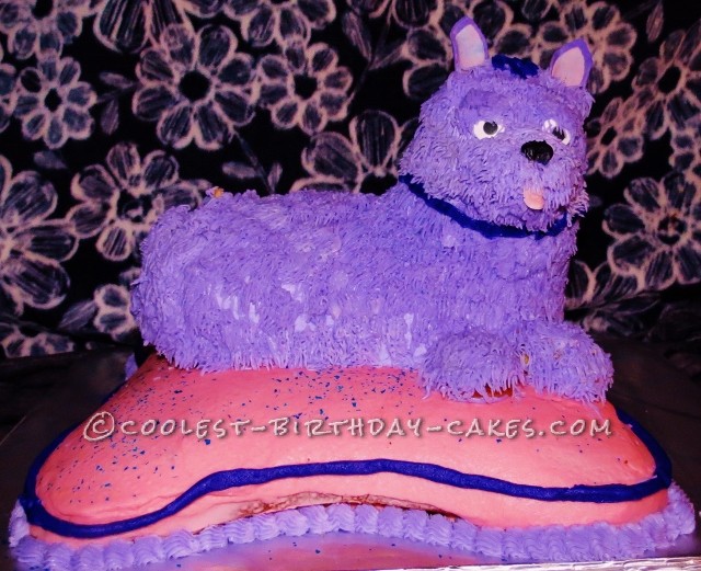 3D Show Dog Birthday Cake