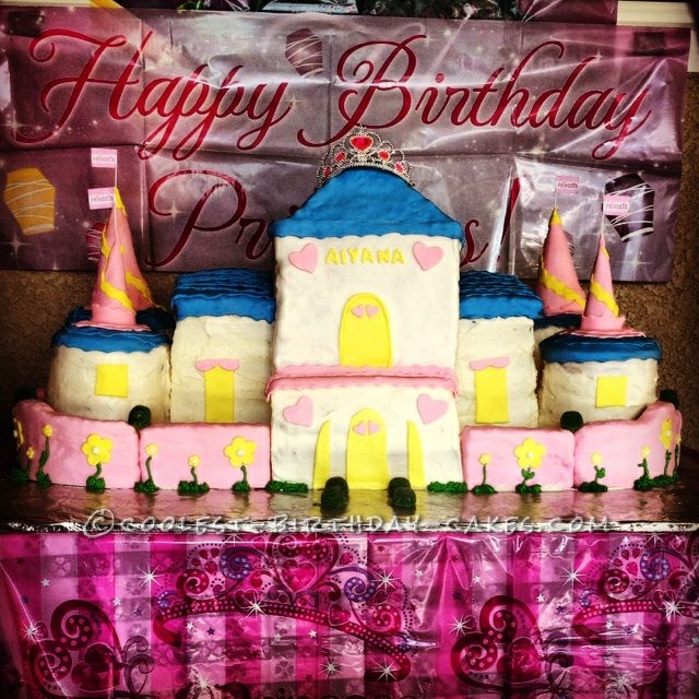 Coolest Castle Birthday Cake