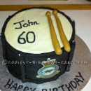 Coolest Pipe Band Drum Cake