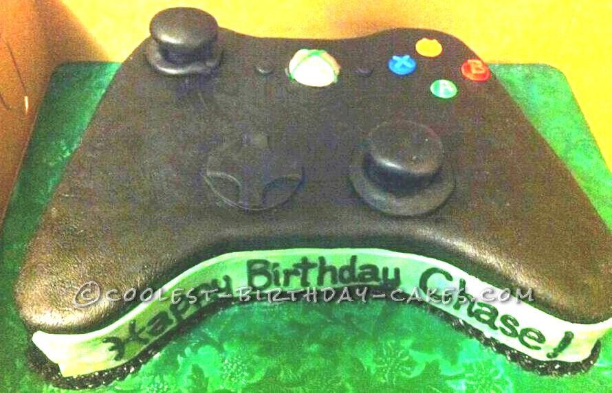 Coolest Xbox Controller Birthday Cake