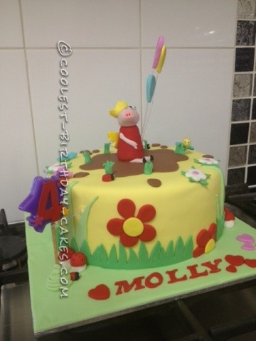 Coolest Peppa Pig Cake  