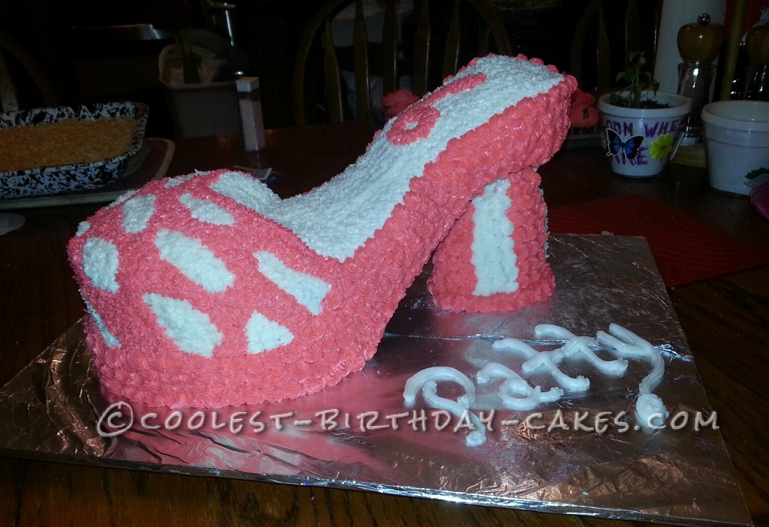 Coolest High Heel Birthday Cake