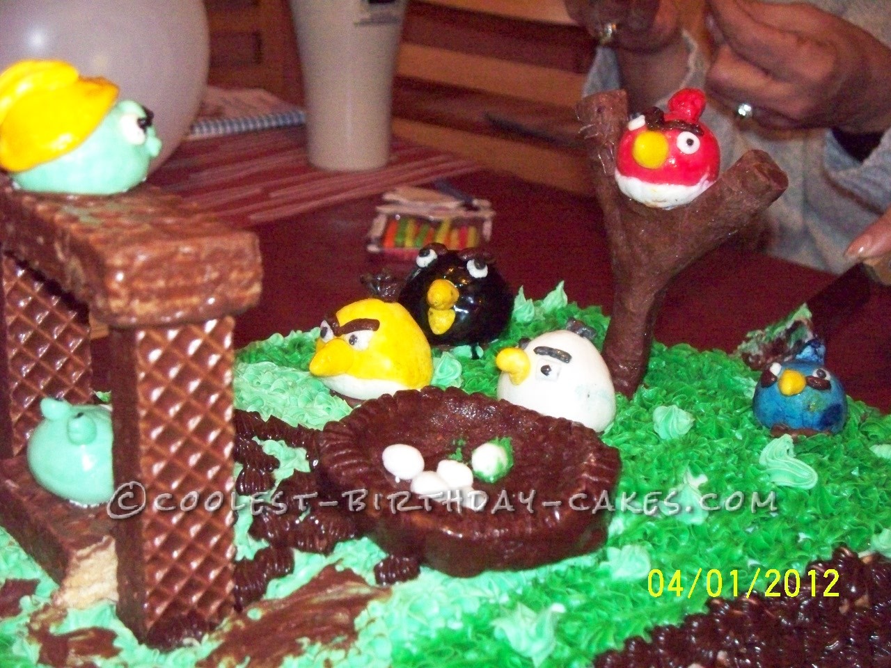 Coolest Angry Angry Birds Cake