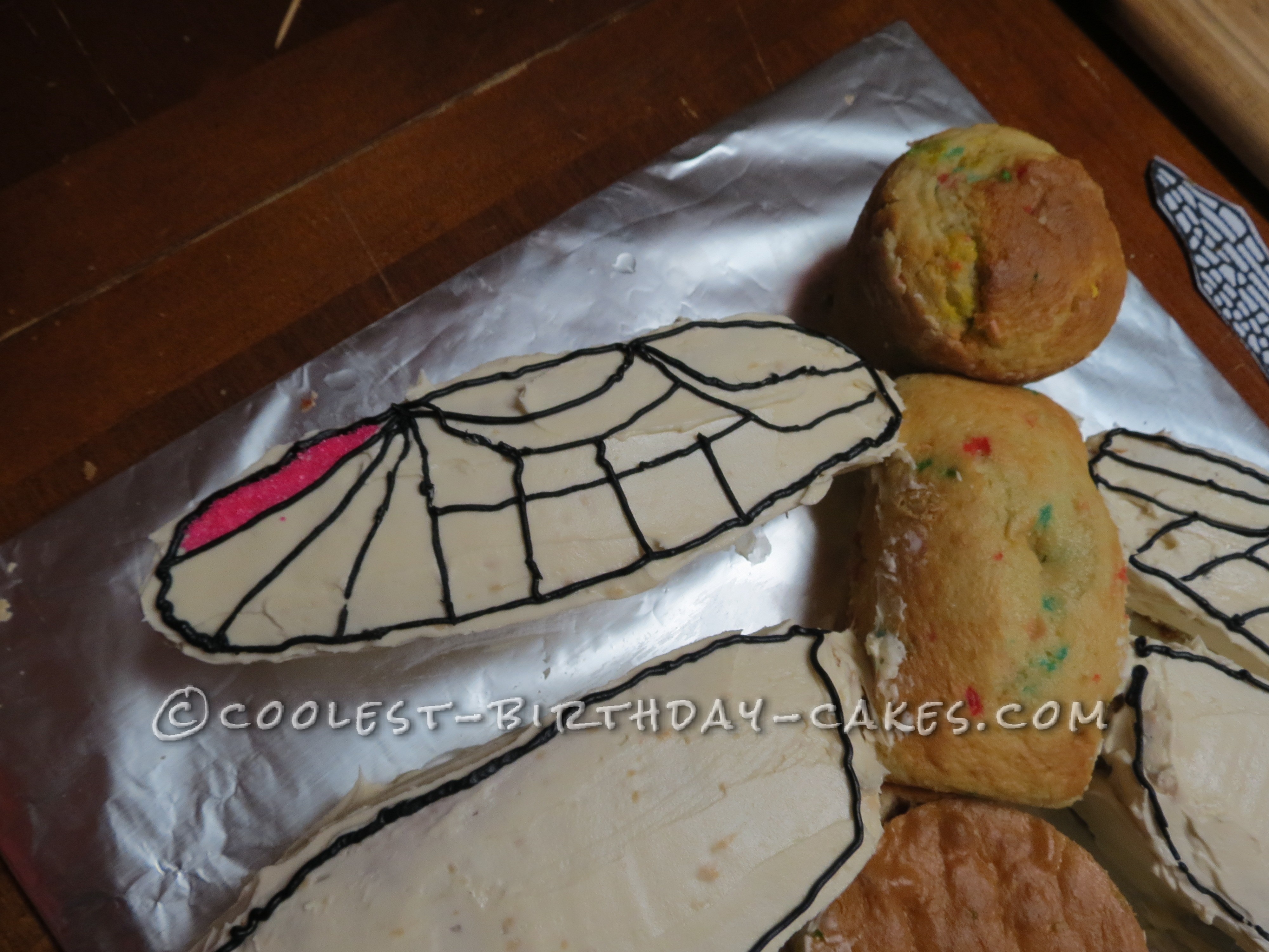 Cool Custom Dragonfly Cake