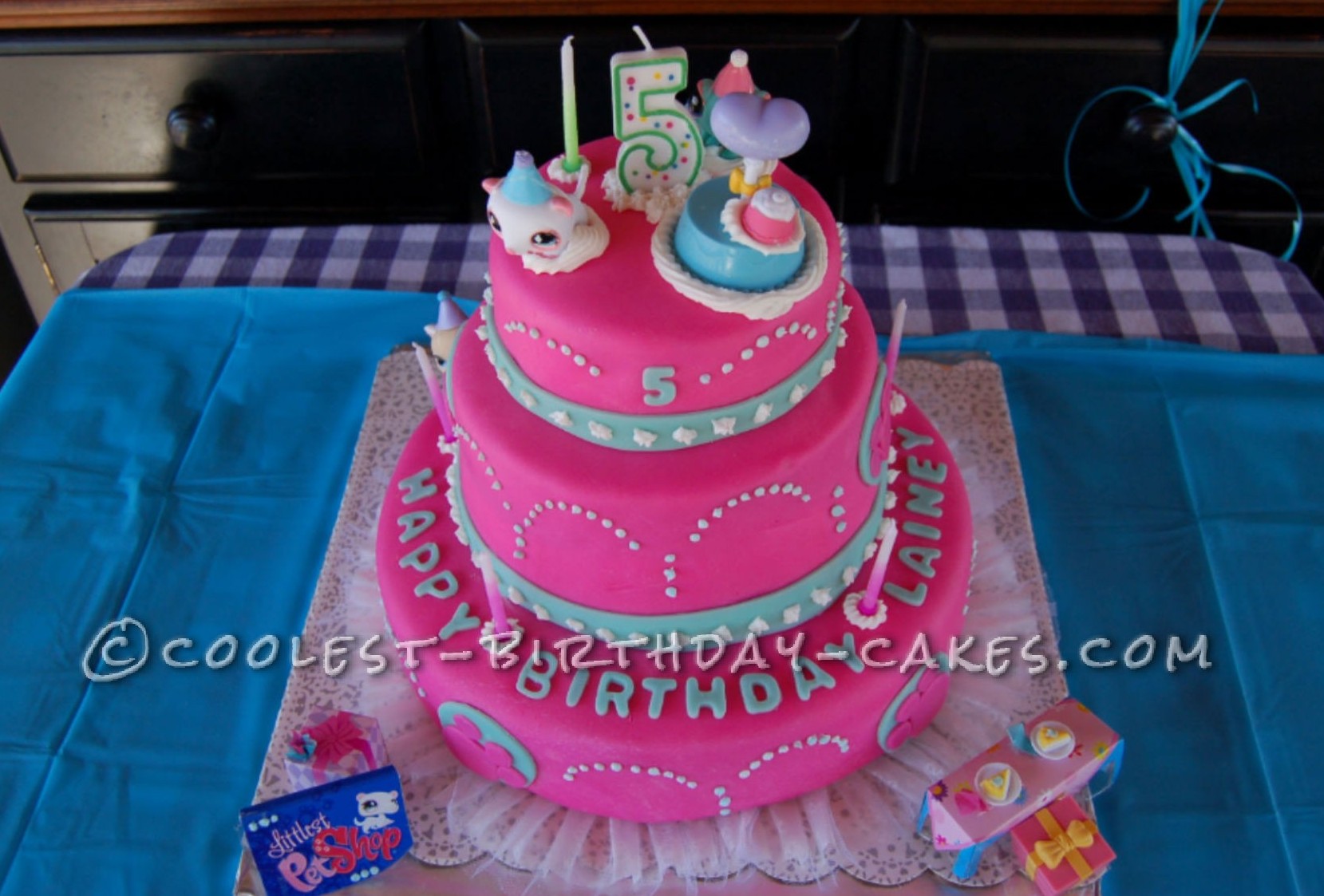 Littlest Pet Shoppe Cake for a 5 -Year Old Girl