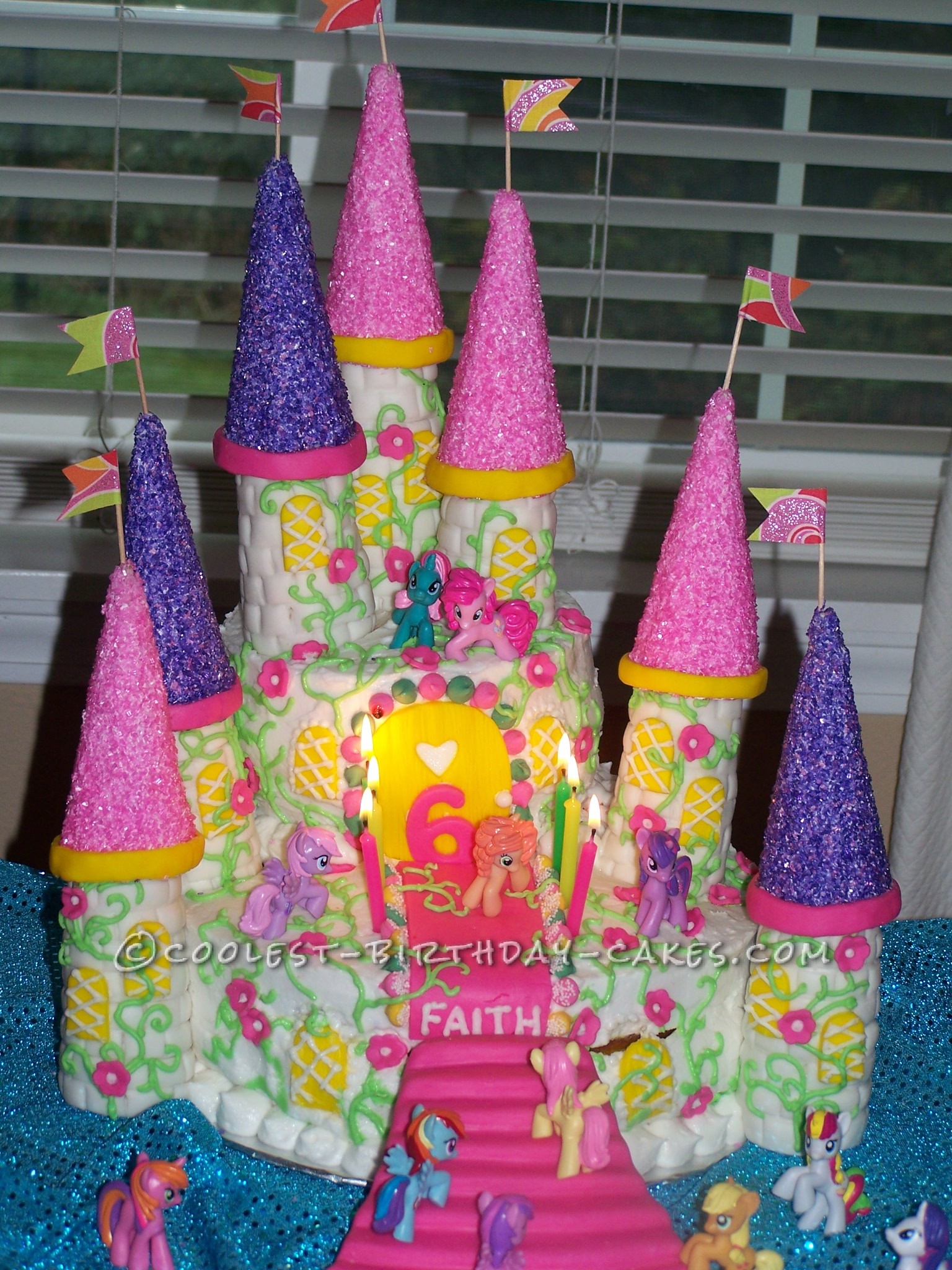 Cool My Little Pony Castle Cake