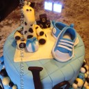Coolest Baby Boy 'Converse' Shower Cake