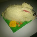 Coolest Easter Bunny Cake