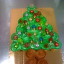 Christmas Tree Cupcake Cake
