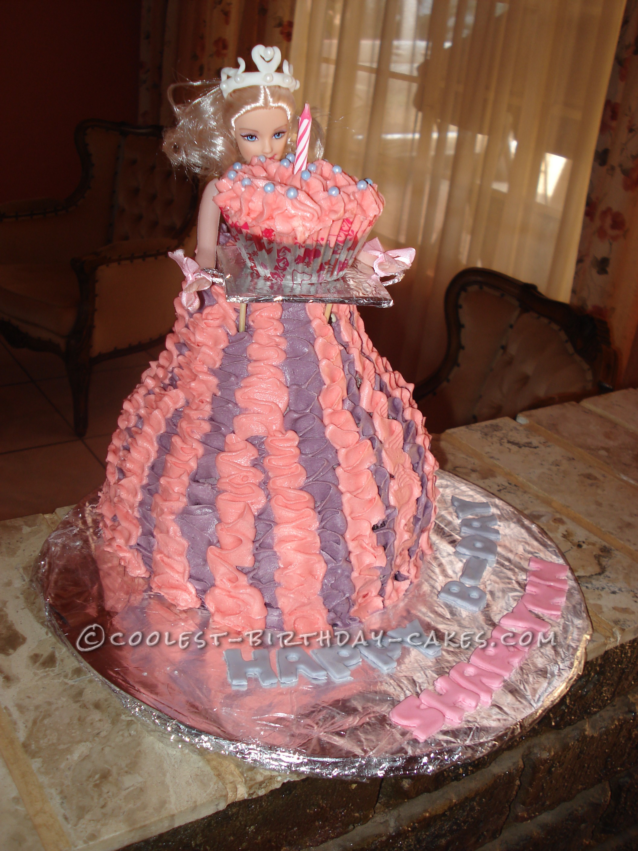 Cute Princess Doll Cake