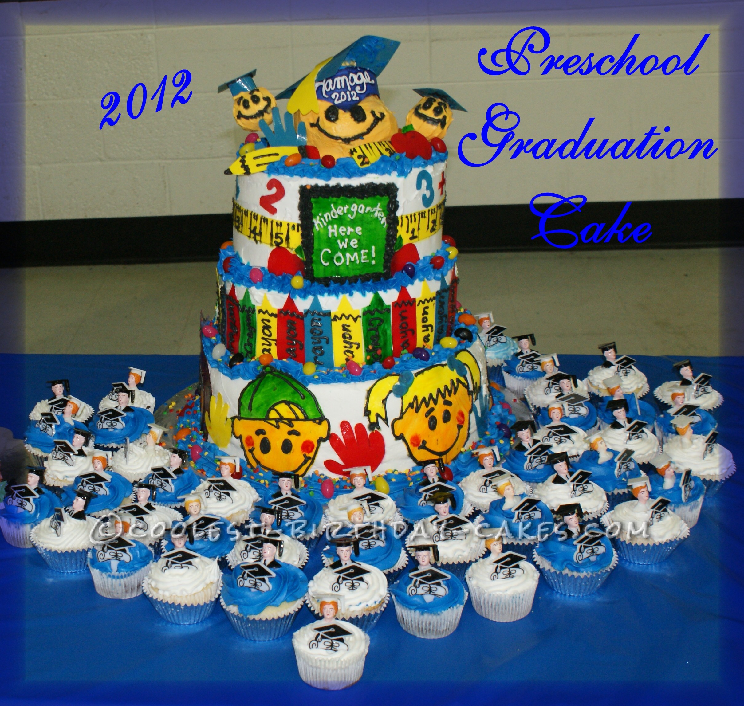 Katie's Pre-School Graduation Cake
