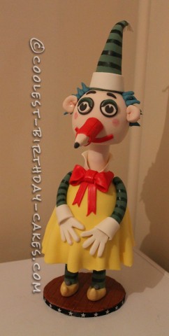 Cool Mr. Squiggle Birthday Cake for My Hubby