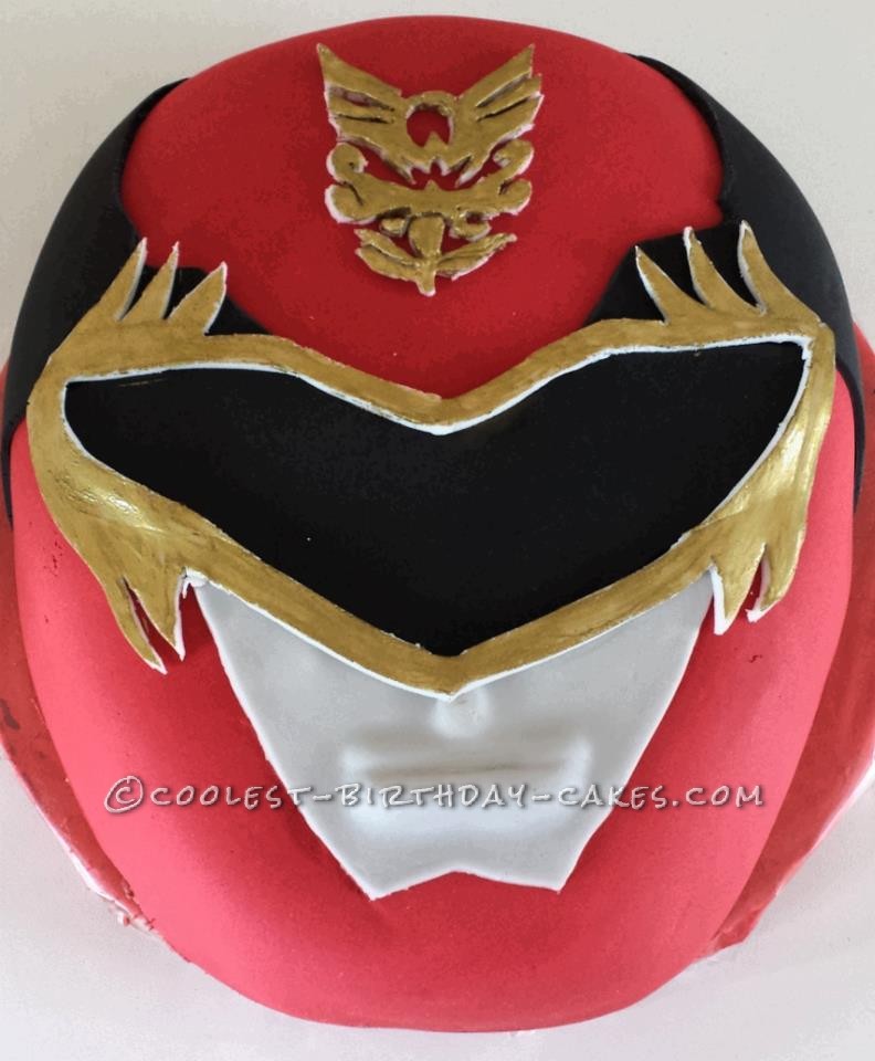 Coolest Homemade Power Rangers Birthday Cake