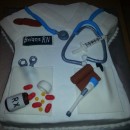 Nursing Graduate Cake