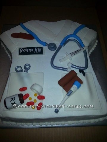 Nursing Graduate Cake