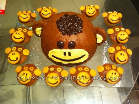 Coolest Cheeky Monkey Cake