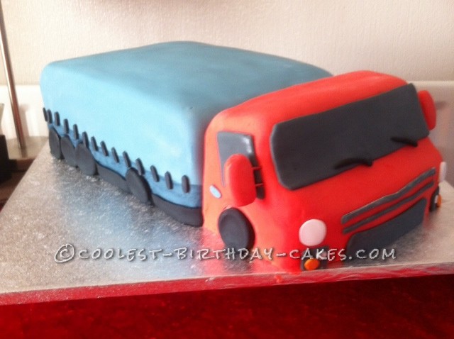 Coolest Lorry Cake