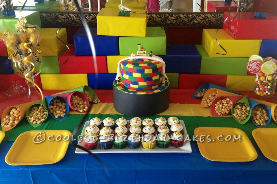 Coolest Legoland Party Birthday Cake