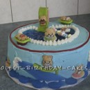 Coolest Swimming Pool Birthday Cake