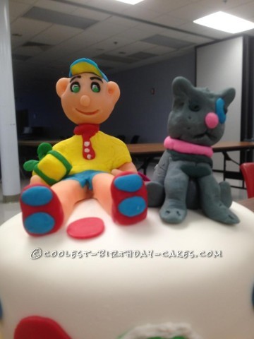 Coolest Caillou Cake