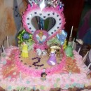 Disney Princess Cupcake Cake