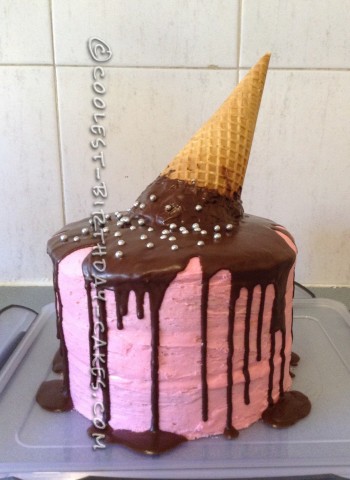 Cool Ice Cream Birthday Cake