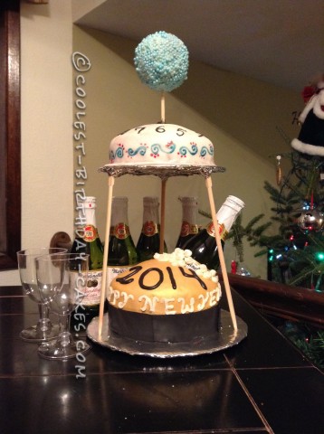 Cool New Year's Eve Cake