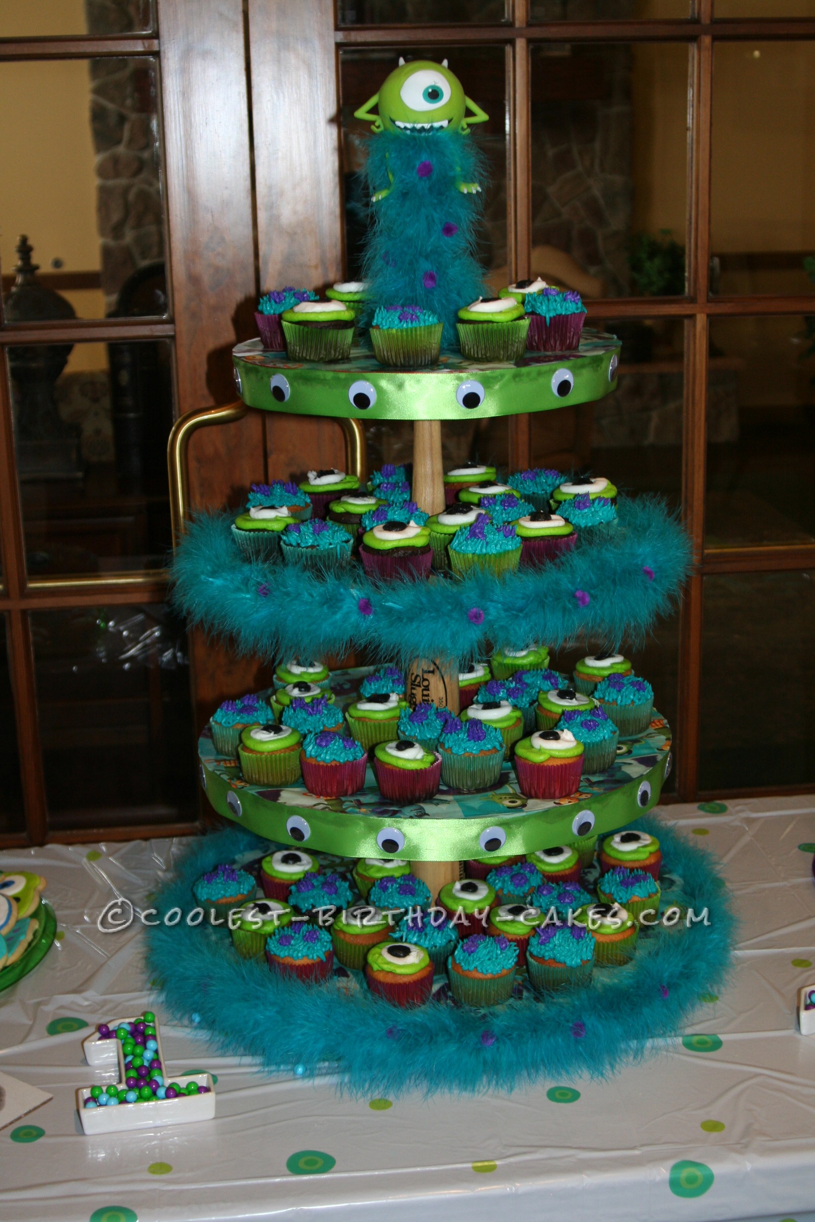 Not So Scary Monsters Inc Birthday Cake